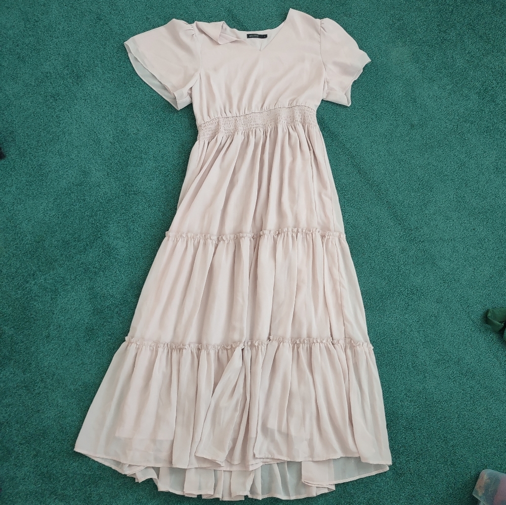 Blush pink dress
